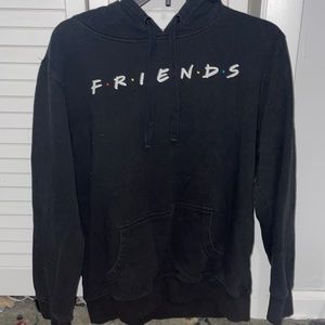 “FRIENDS” Black hoodie sized medium.